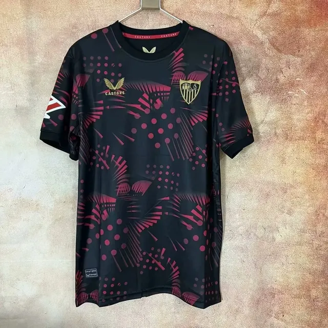 Castore Sevilla FC Third Jersey Abstract Palm Print