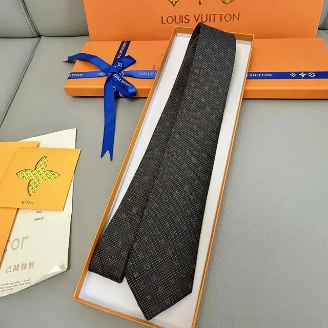 Louis Vuitton Monogram Tie Classic Monogram Canvas