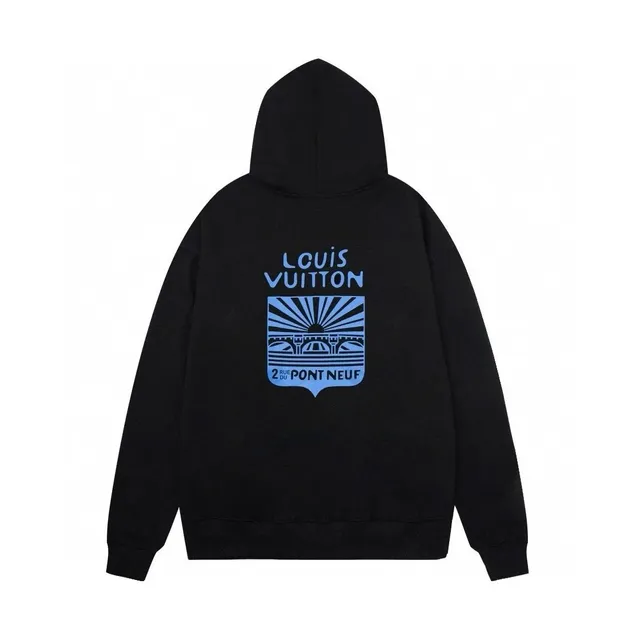 Louis Vuitton Hooded Sweatshirt Pont Neuf Print