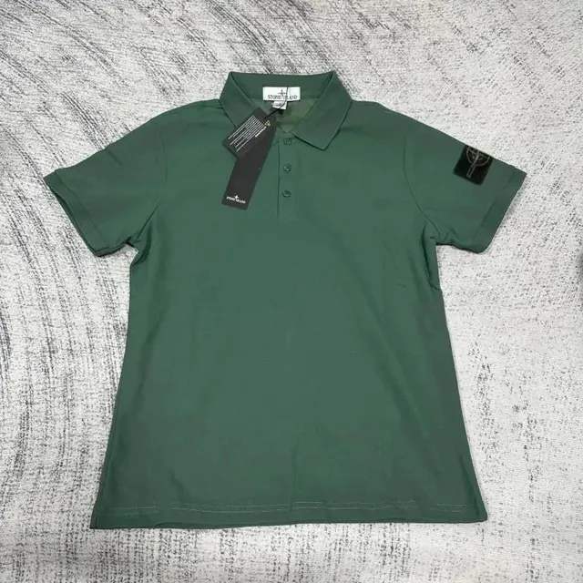 Stone Island Polo Shirt Classic Logo Patch