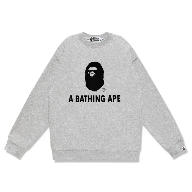 BAPE Crewneck Sweatshirt Ape Head Logo