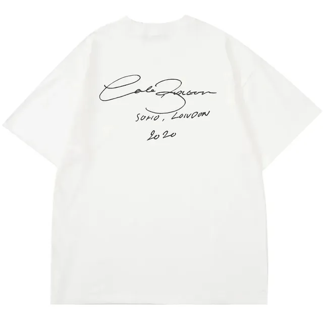 Celine Signature Tee Soho Loivoon 2020 Print