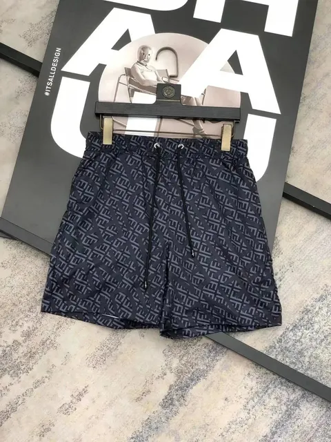 Fendi Logo-Print Shorts FF Monogram
