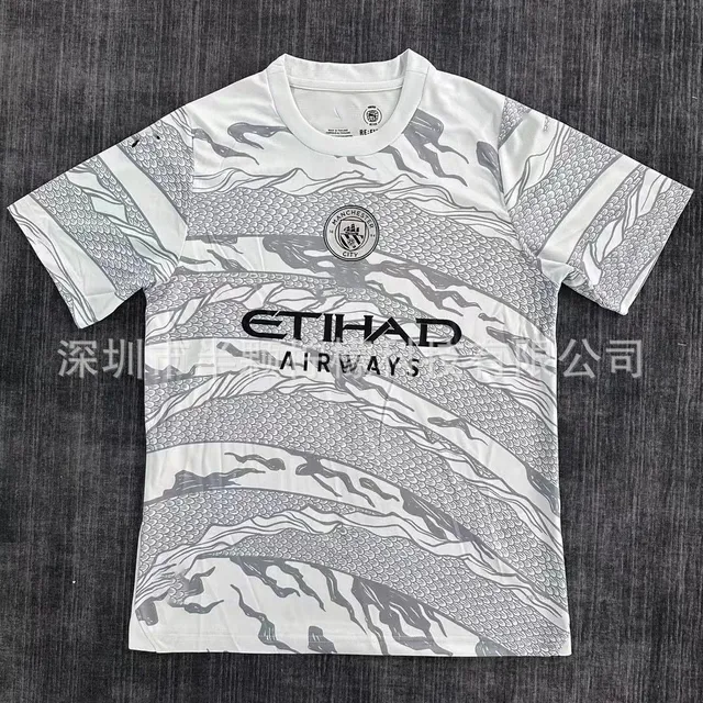 Manchester City Home Jersey Dragon Print