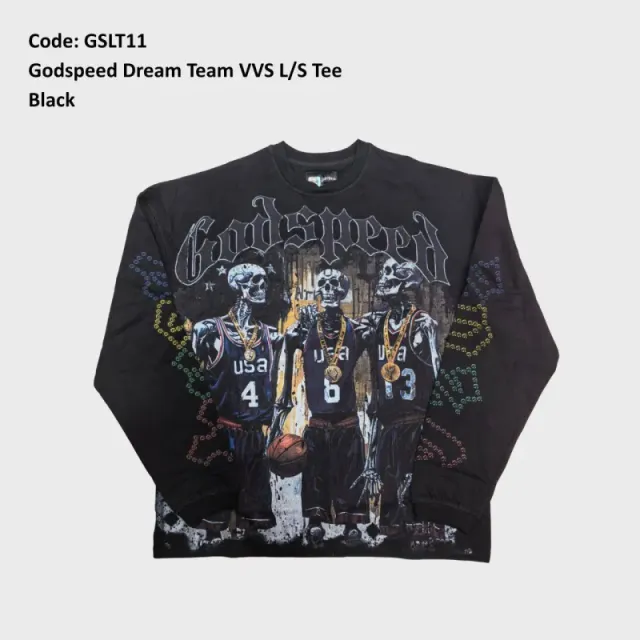 Gslt11 Godspeed Dream Team Vvs L/S T-Shirt Black