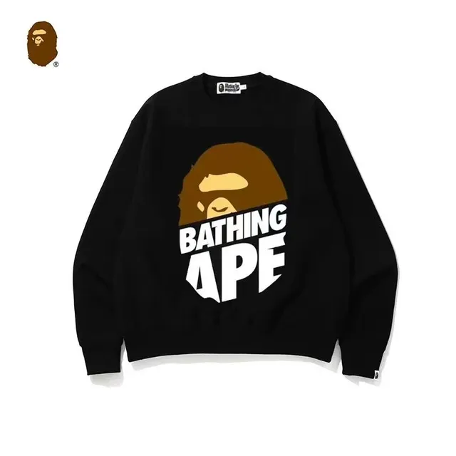 BAPE Crewneck Sweatshirt Ape Head Logo
