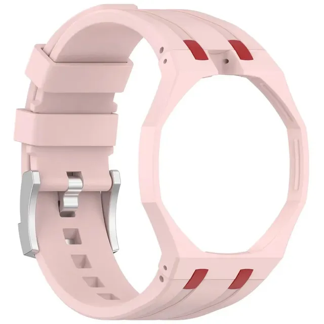 Apple Watch Band Sport Loop with Red Accents