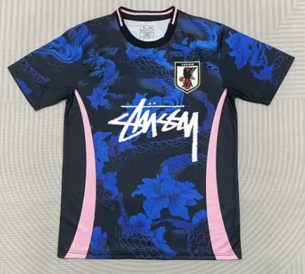 Stüssy Japan National Team Jersey Stussy x Japan Dragon Print