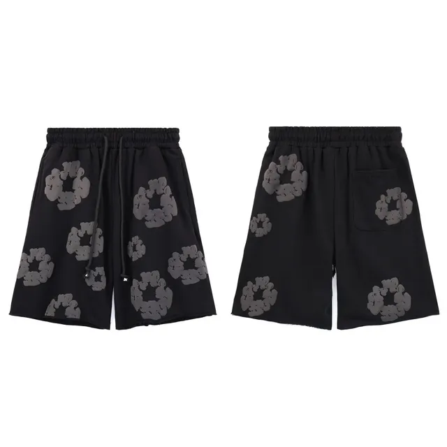 Balenciaga Printed Shorts Cloud Logo