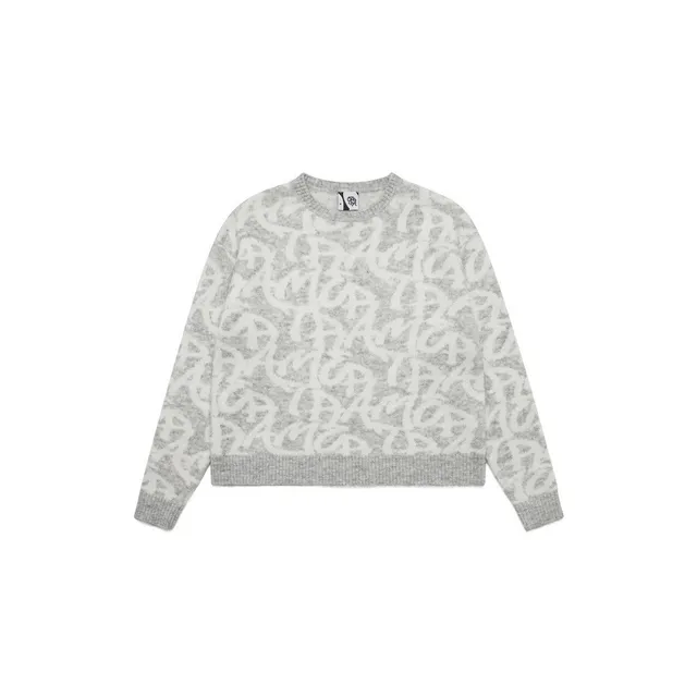 Y-3 Knit Sweater Monogram Print