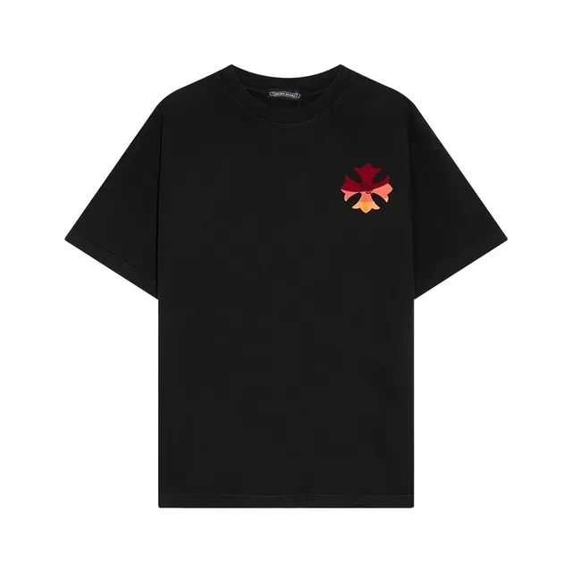 Chrome Hearts T-Shirt Flower Embroidery