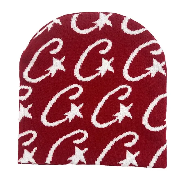 Gucci Knit Beanie GG Star Print