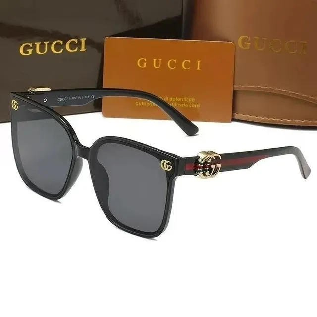 Gucci Square Sunglasses GG Marmont Detail