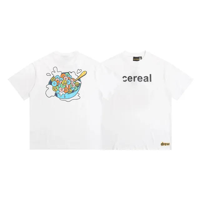 Drew House Cereal Tee Cereal Bowl Print