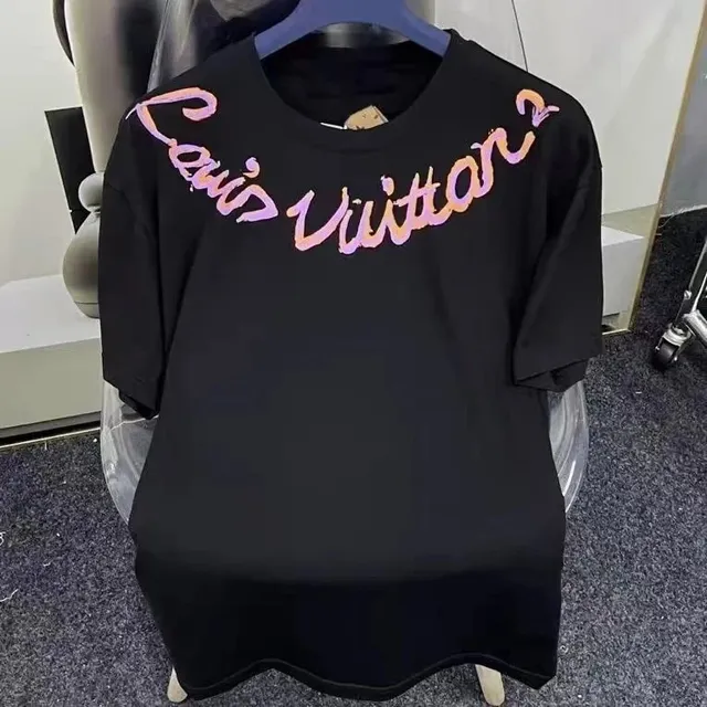 Louis Vuitton T-Shirt Gradient Script Logo