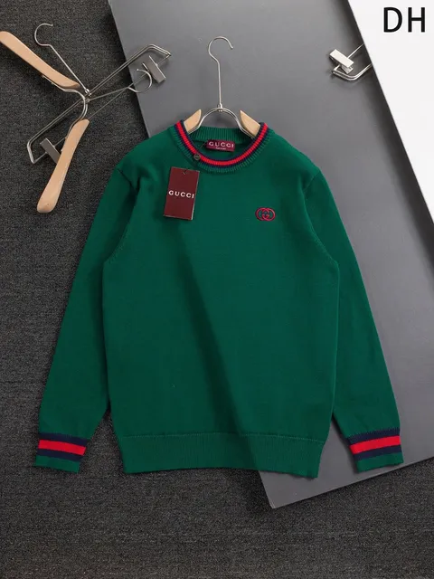 Gucci Knit Sweater Web Trim