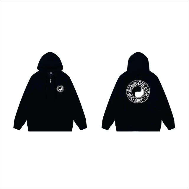 Stüssy × Gallery Dept. Zip-Up Hoodie Our Legacy Collaboration