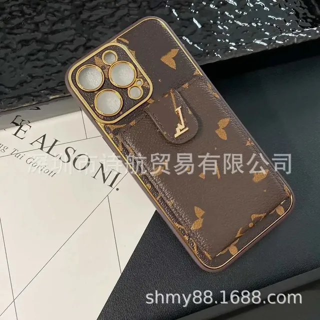 Louis Vuitton Phone Case with Cardholder Monogram Canvas