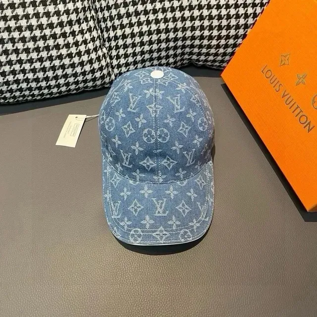 Louis Vuitton Baseball Cap Monogram Denim