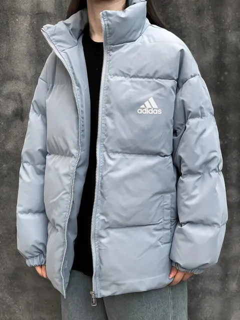 Adidas Puffer Jacket Logo Patch