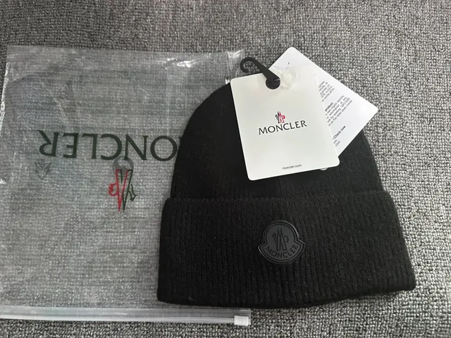 Moncler Beanie Logo Patch