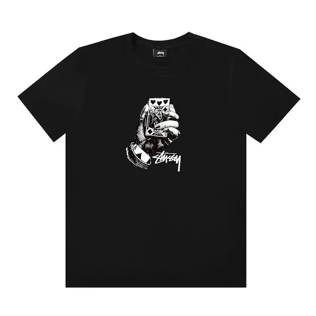 Stüssy Graphic Tee Playing Cards Print