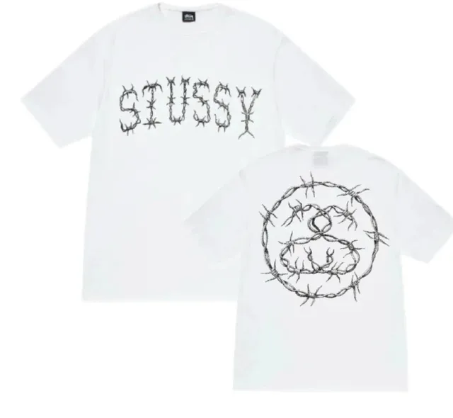 Stüssy Barbed Wire Tee Barbed Wire Logo
