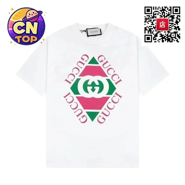 Gucci Graphic T-Shirt GG Diamond Print