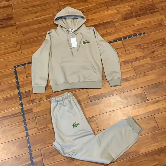 Lacoste Hoodie and Joggers Set Classic Croc Logo