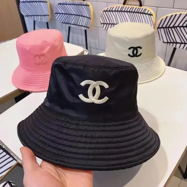 Chanel Bucket Hat CC Logo Embroidered
