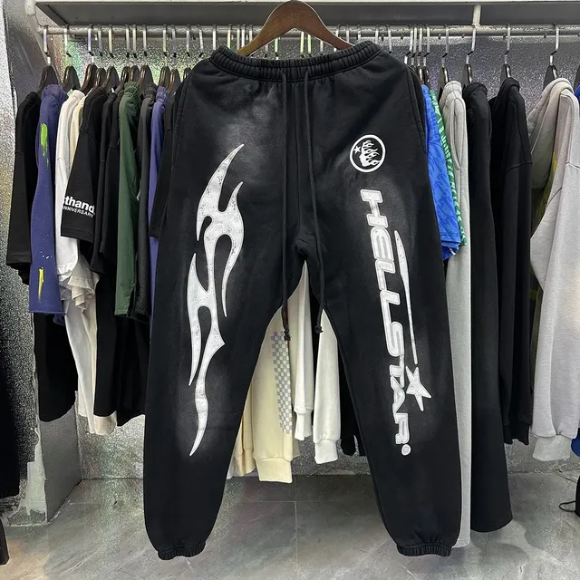 Hellstar trousers Flame Print
