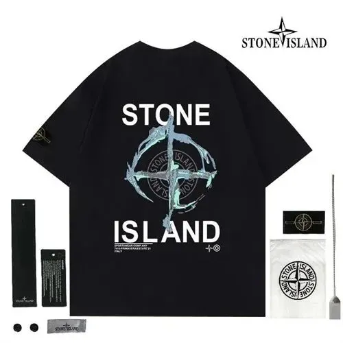 Stone Island Graphic T-Shirt Compass Logo