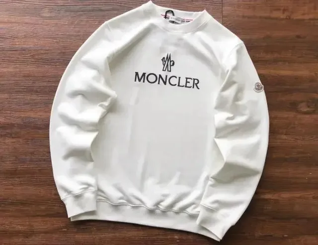 Moncler Crewneck Sweatshirt Logo Print