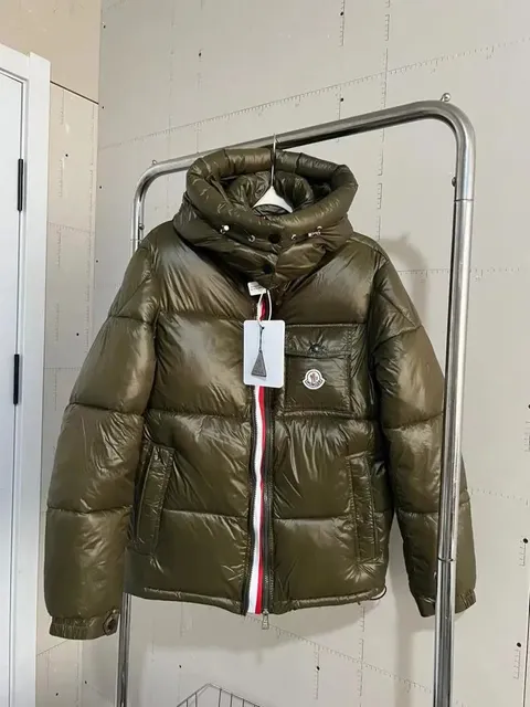 Moncler Puffer Jacket Olive Green