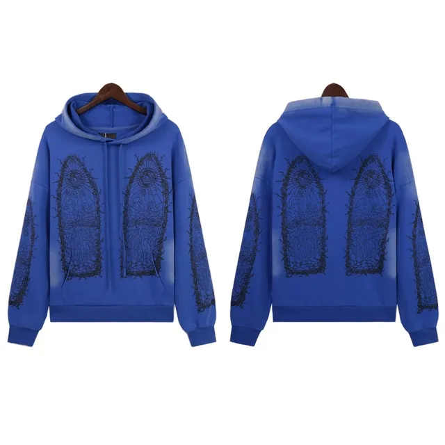 Who Decides War Hoodie Barbed Wire Graphic