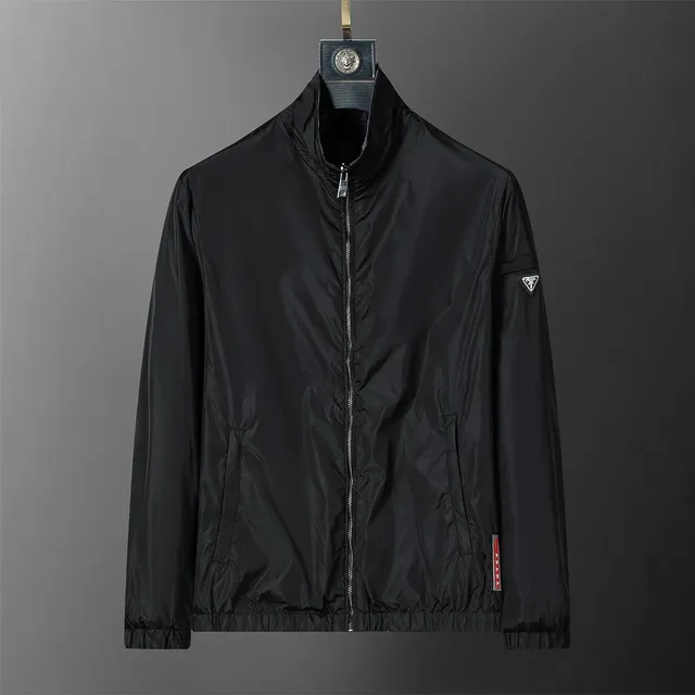 Prada Nylon Jacket Classic Logo Patch