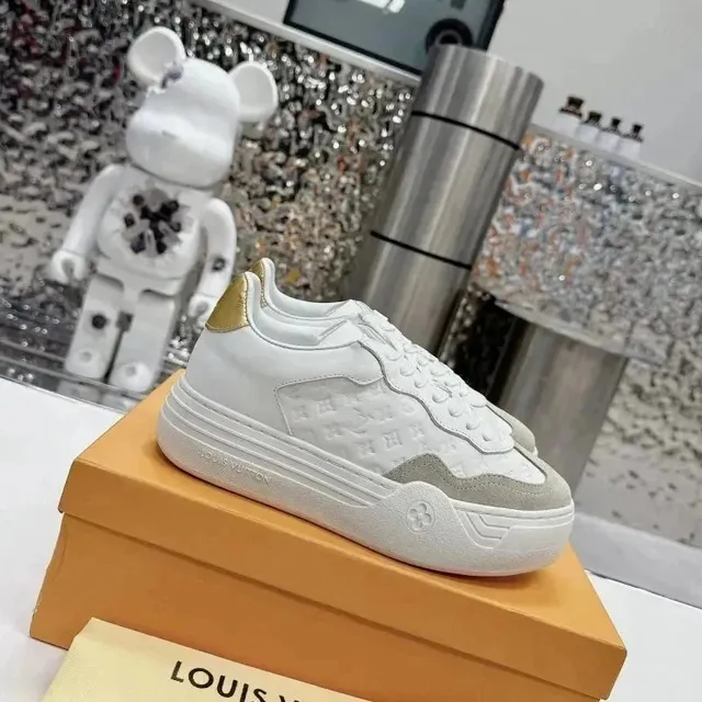 Louis Vuitton LV Trainer Monogram Embossed