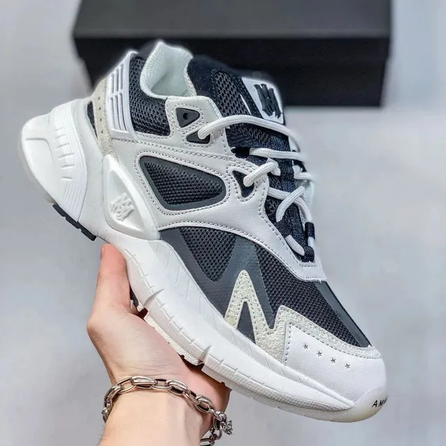 Amiri Runaway Sneaker Mesh and Leather