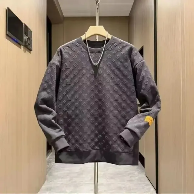 Louis Vuitton Monogram Sweatshirt Embossed Logo
