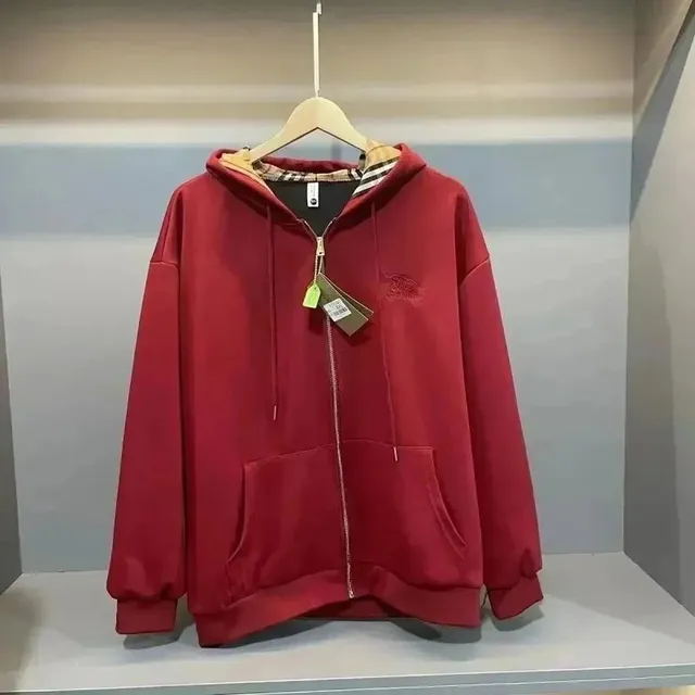 Burberry Zip-Up Hoodie