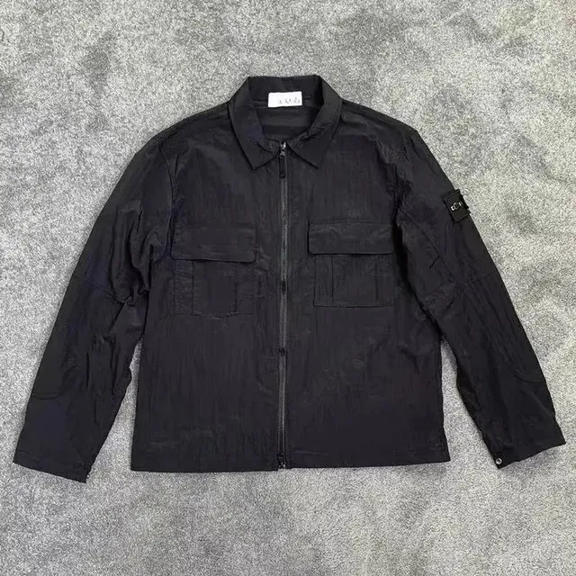 Stone Island Goggle Jacket Solid Black