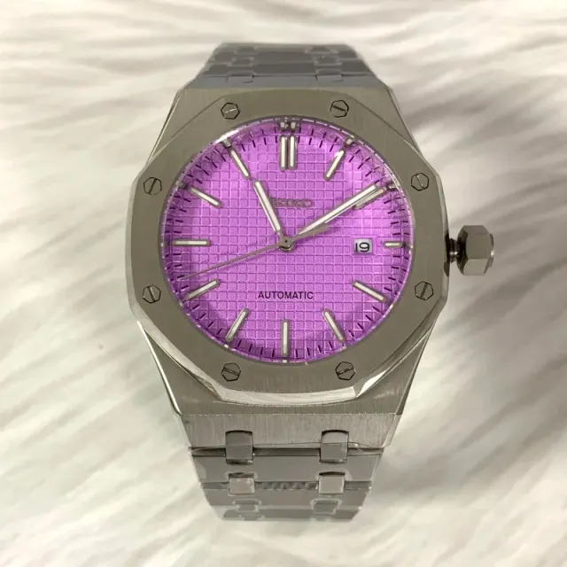 Audemars Piguet Royal Oak Tapisserie Purple Dial