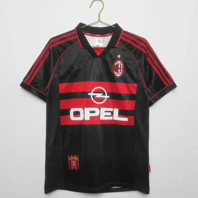 Adidas AC Milan Home Jersey 1998-99 Opel Sponsor