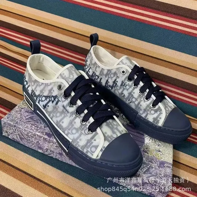 蓝色低帮