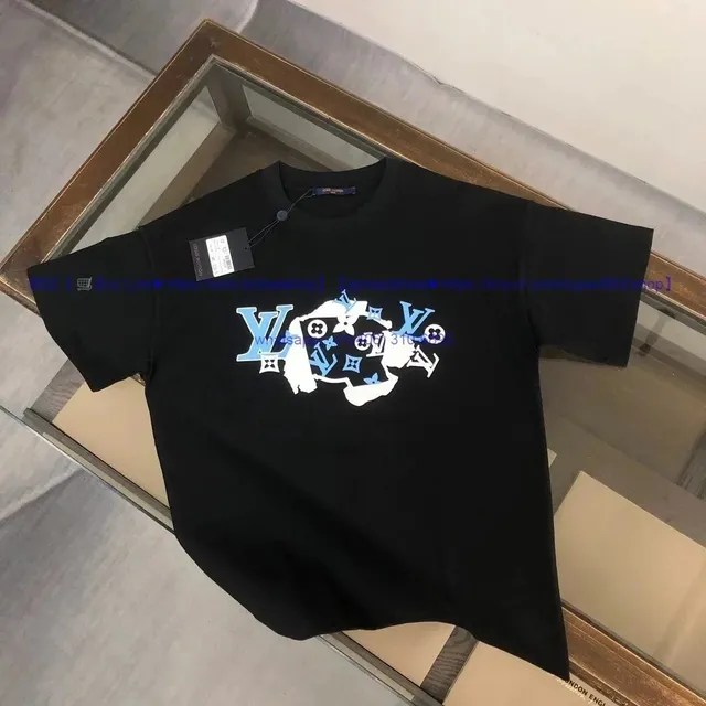 Louis Vuitton Graphic T-Shirt Monogram Print