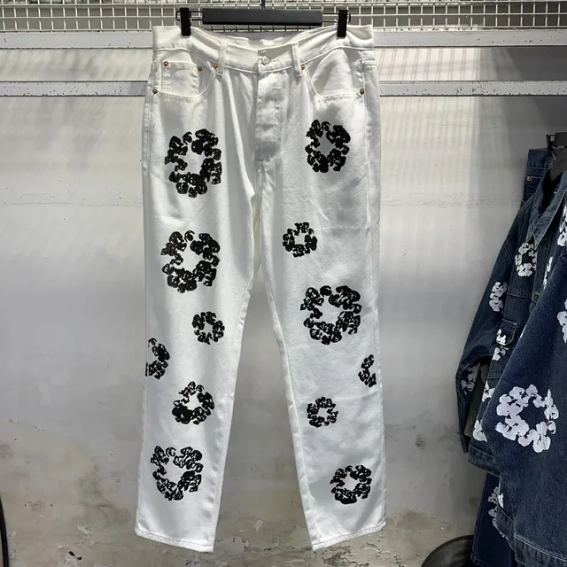 Levi's 501 Jeans Floral Print