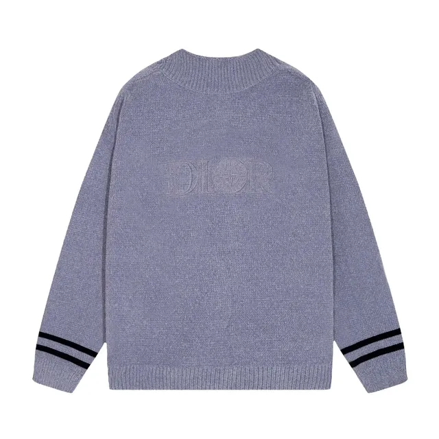 Dior Knit Sweater Embroidered Logo
