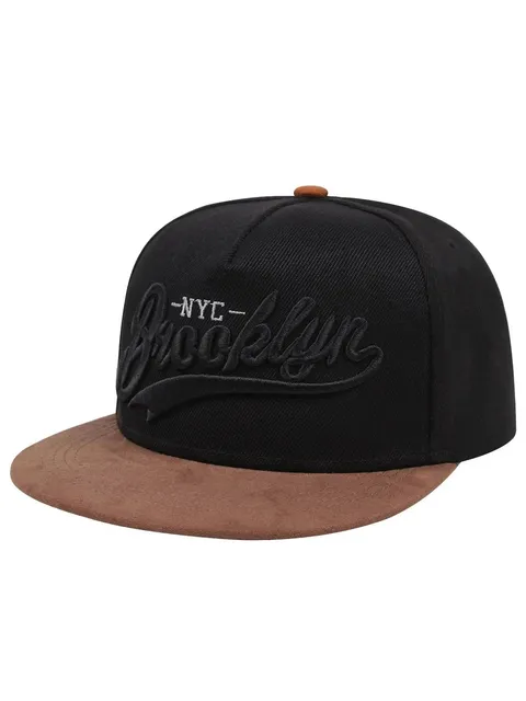 Snapback Cap Brooklyn Script Embroidered