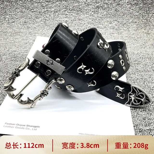 【双星朋克112cm】十字架腰带