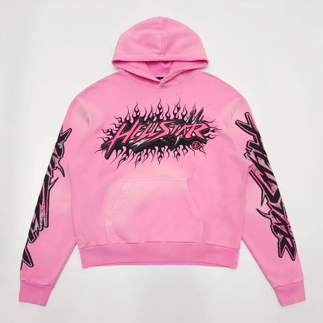 Hellstar Hooded Sweatshirt Flame Logo